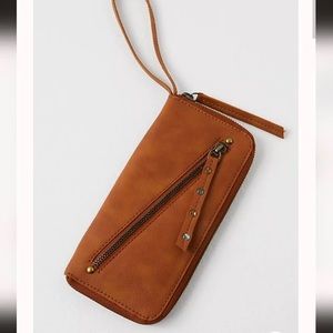 Free people Vegan leather wallet